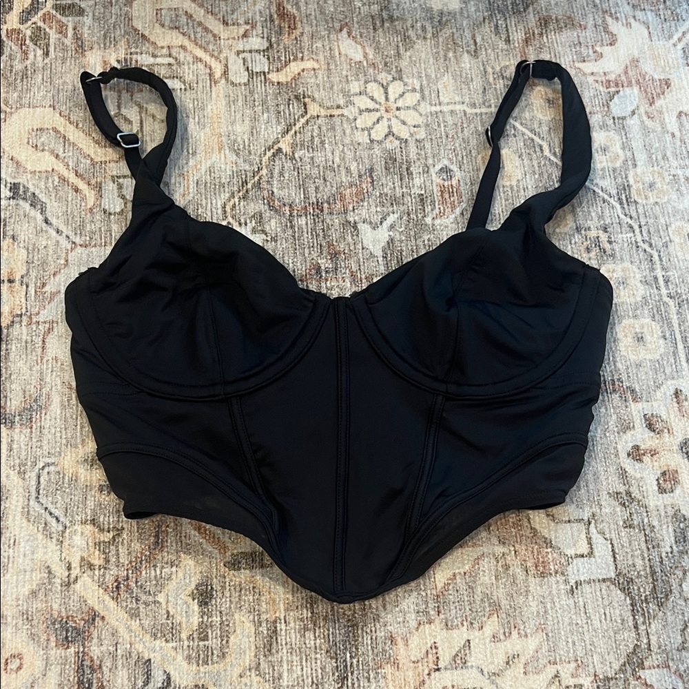 Women's Black corset top
